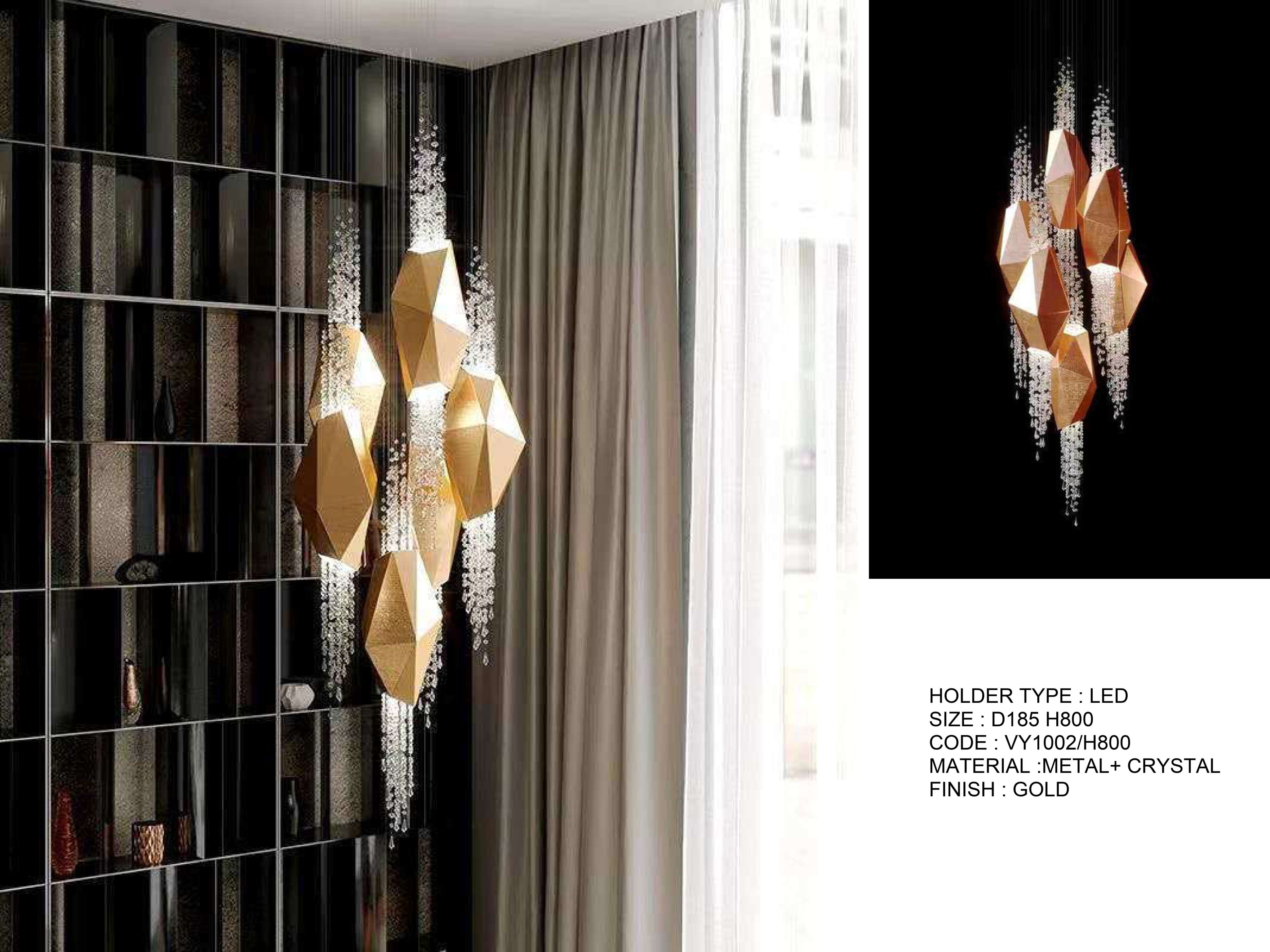 Beyond Lights - Crystal Pendant Light- LCHL